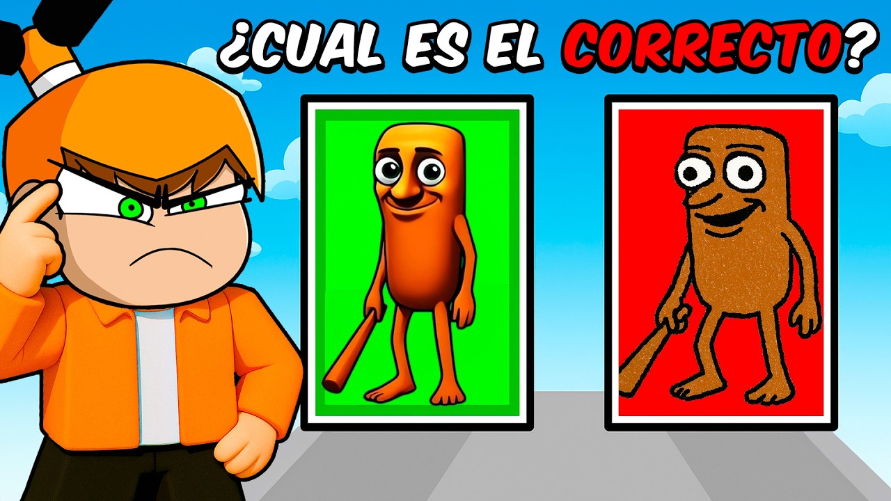 ADIVINA el MEME BRAINROT nivel PRO en ROBLOX