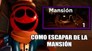 COMO PASAR EL CAPÍTULO DE LA MANSION PIGGY ROBLOX | COMO ESCAPAR DE LA MANSION | GUIA | TUTORIAL