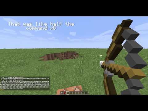 Explosive Bow/Rocket Launcher In Minecraft