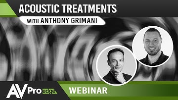 Expert Audio Series - Acoustic Treatments