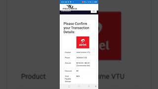 How to Recharge Airtime on VTUPROVIDER screenshot 3