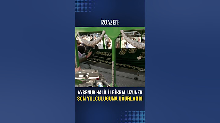 İstanbul'da ka*tledilen Ayşenur Halil ile İkbal Uzuner son yolculuğuna uğurlandı