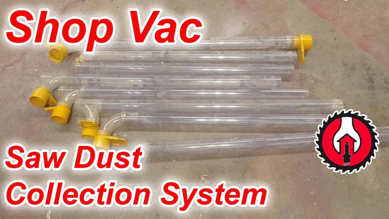 Shop Vac Saw Dust Collection System YouTube