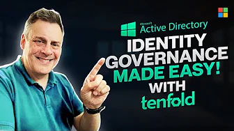 Simplify Active Directory Identity Governance with tenfold
