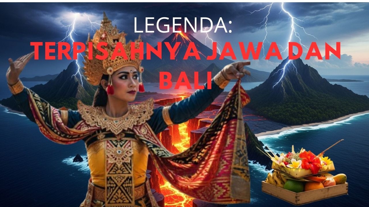Legenda Terpisahnya Bali dan Jawa — Saat Daratan Bali dan Jawa Terpisah — Cerita Legenda Kuno