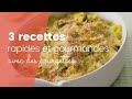 3 recettes rapides et gourmandes avec des courgettes