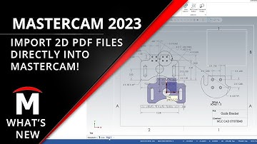 Import PDF Drawings into Mastercam - What