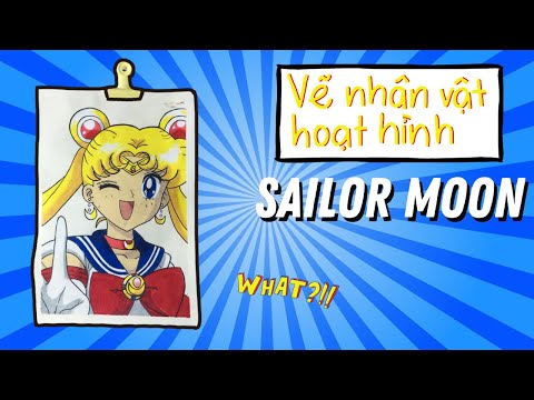 Video THUỶ THỦ MẶT TRĂNG | VẼ NHÂN VẬT HOẠT HÌNH - youtube