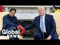 President Trump meets with Pakistani Prime Minister Imran Khan