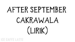 After September - Cakrawala (Lirik)