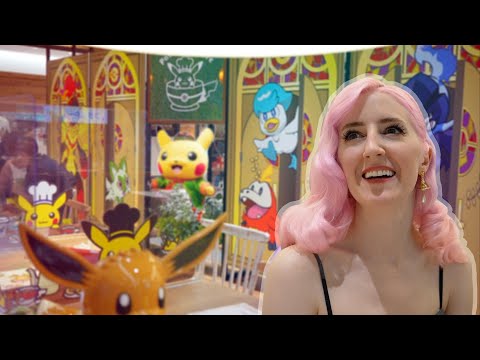 ASMR Pokémon Cafe in Japan Full Experience ✨