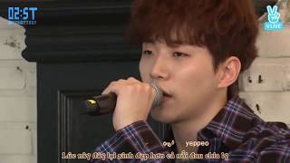 [Vietsub   Kara - 2ST] [170911] Bye Bye - Junho (Feat. CHEEZE)