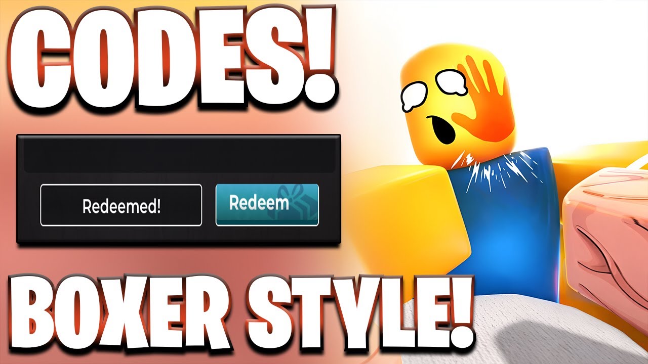 Cheat Code Boxer *🥊BOXER* NEW ALL WORKING BOXER STYLE UPDATE CODES FOR SLAP! ROBLOX SLAP ...