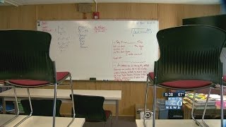 Burned-out school may lose charter without home