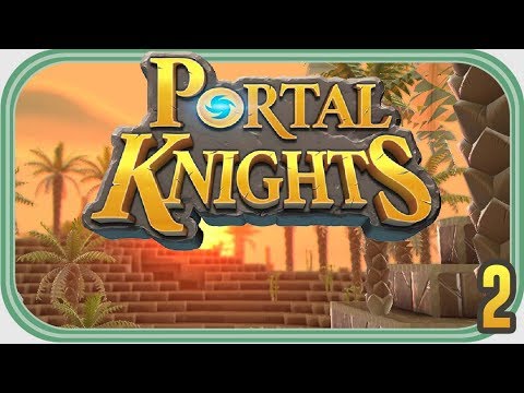 Die Wüste und ihre Schätze - Portal Knights #002 - Deutsch - Chigocraft