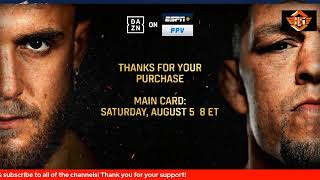 Jake Paul Vs Nate Diaz Live Stream & Reactions