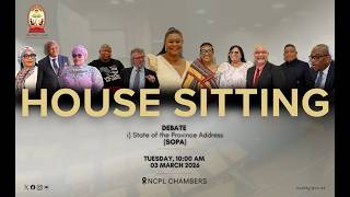 House Sitting | Debate | State of the Province Address (SOPA) Tuesday 03 March 2026