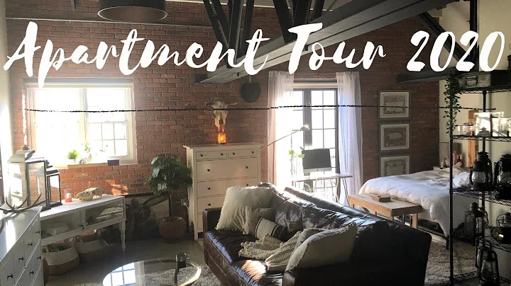 APARTMENT TOUR 2020 * Industrial Studio Apartment ...