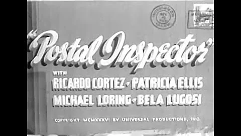 Postal Inspector (1936) BELA LUGOSI