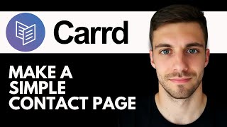 How to Make Simple Contact Page in Carrd.co 2026 (Step by Step Tutorial)