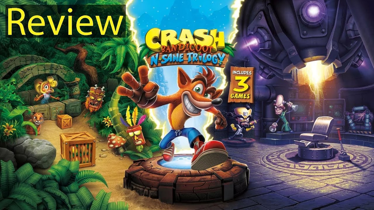 ستوب ارتفاع قليلا  Crash Bandicoot Xbox One X Gameplay Review - YouTube