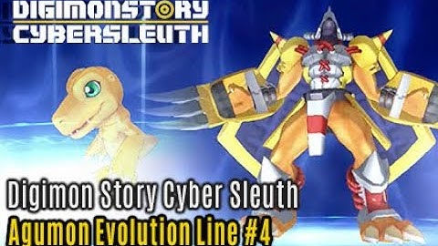 Digimon Story: Cyber Sleuth - Agumon Evolution Line #4