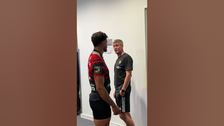 Le RESPECT ULTIME entre Romain Ntamack et Ronan O'Gara