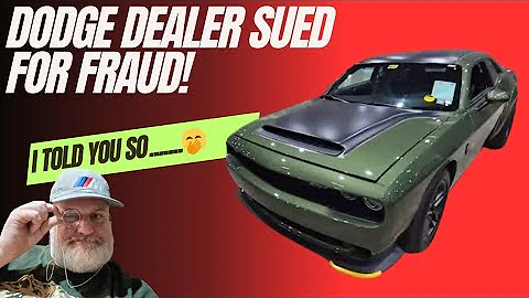 Dodge Dealer Sued For Fraud..... Told You So....