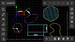 UVCAD Mobile 2D CAD screenshot 5