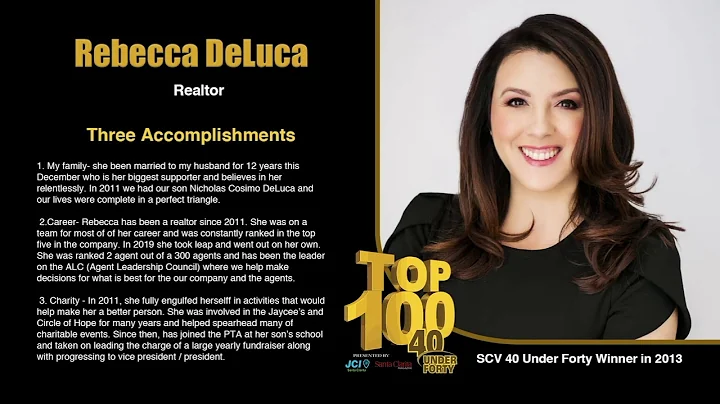Rebecca DeLuca Top 100 Winner