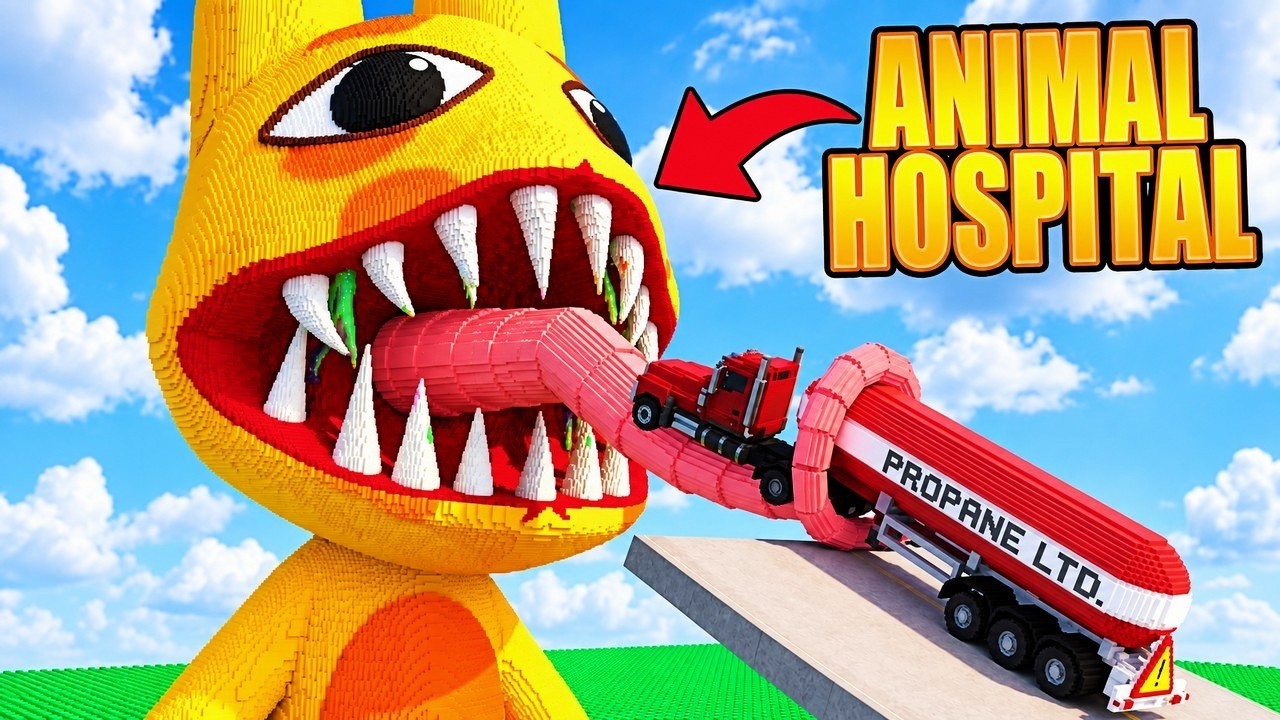 ANIMAL HOSPITAL (Anomaly) vs CARS !! Teardown