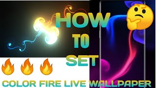 HOW TO SET magic fluids free,live wallpaper HD 🔥🔥😱 screenshot 3