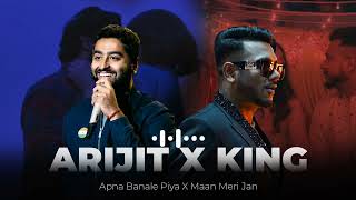 Apna Bana Le x Maan Meri Jaan (Slowed+Reverb) | Arijit Singh and King | love mashup | lofi mix