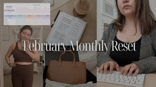 February Monthly Reset Routine: 12 week year update, habit tracker, monthly favorites by Monica Denais 1,375 views 4 months ago 33 minutes