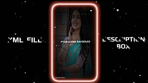 MENU TU LEJA KITHE DUR XML FILE 🌝 | NEW TREND XML 💫 | ALIGHT MOTION PRESETS XML 💖 #xml #trend