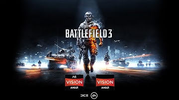 Battlefield 3 - AMD APU A6-3670K [GAMEPLAY]