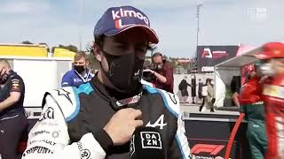 Fernando Alonso, Declaraciones Post Race Gp Portugal 2021