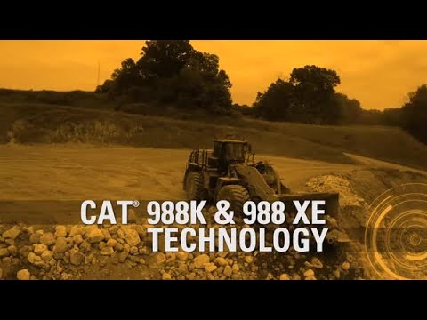 Cat® 988K & 988 XE Large Wheel Loader | Auto Set Tires
