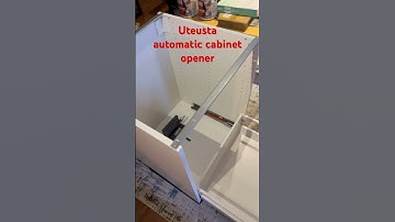 UTRUSTA Automatic cabinet opener from IKEA. This thing is neat! #ikea #kitchenremodel