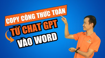Cách copy công thức toán học từ Chat GPT vào Word mà không bị lỗi| Bùi Duy Phương