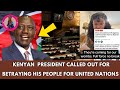 KENYAN PRESIDENT CALLED OUT FOR BETRAYING HIS PEOPLE FOR THIS REASON KENYAN PRESIDENT CALLED OUT FOR BETRAYING HIS PEOPLE FOR THIS REASON