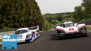 Racing driver Timo Bernhard on his Nordschleife record lap in the Porsche 919 Evo