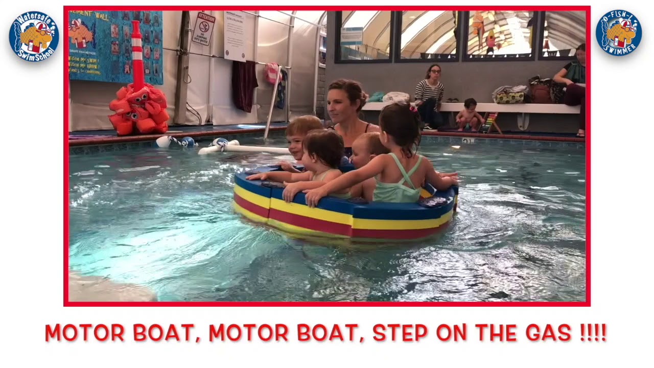 motorboat song for swim lessons
