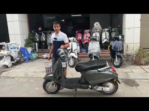 Video GIỚI THIỆU XE MÁY ĐIỆN VESPA ROMA SX PHIÊN BẢN MỚI MÀU... - youtube