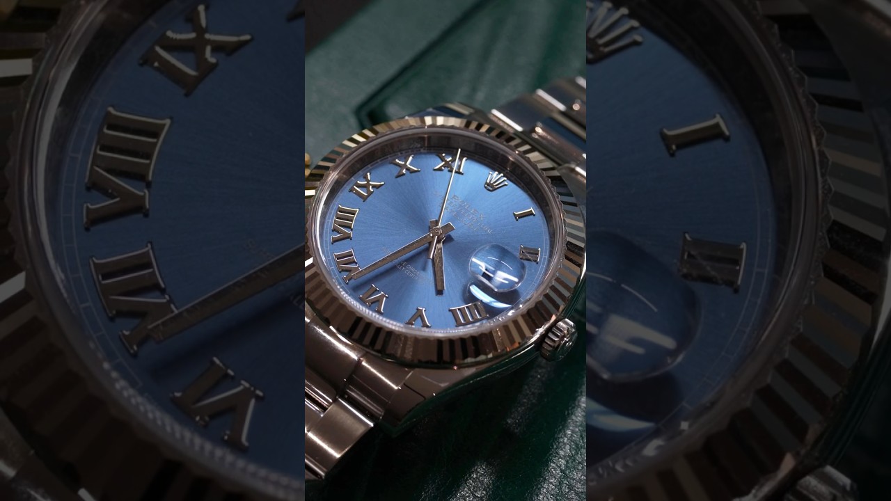 I GOT THE CALL! Rolex Datejust Azzuro Blue 