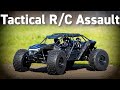 Arrma Fireteam 6S BLX Basher - Fast Attack R/C Military Vehicle