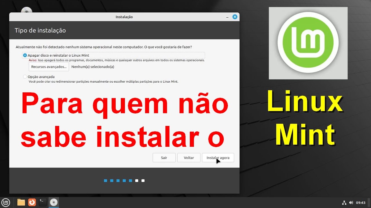 Como instalar o Linux em lugar do Windows. Como instalar somente o ...