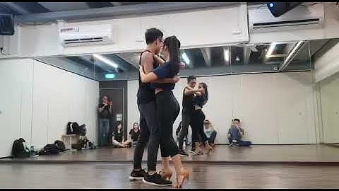 Brazilian Zouk in Singapore - Class Demo - Randy & Cheryl