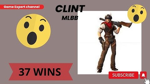 37 Kills!! OP Clint with this Item (ONE HIT KILL) - Build Top 1 Global Clint ~ MLBB