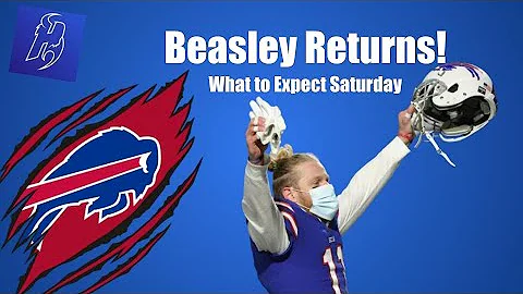 Cole Beasley - What To Expect In His Return For Bu...